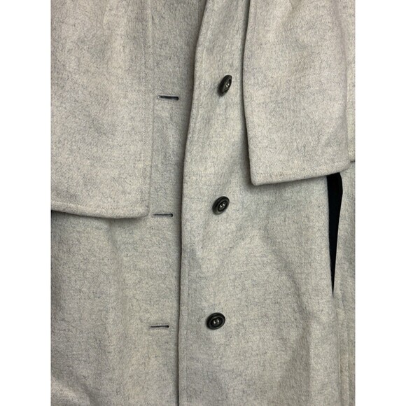 BOOS Vintage Austrian 100% Wool Cloak  Cape - Black Velvet Collar - Large - Picture 2 of 10